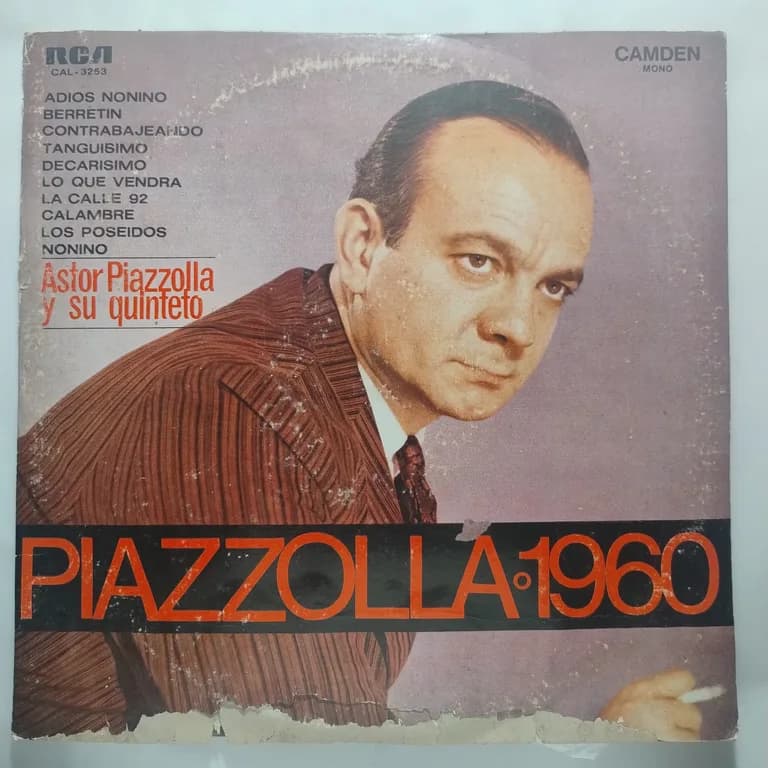 Portada de Piazzolla 1960 — Astor Piazzolla y su Quinteto