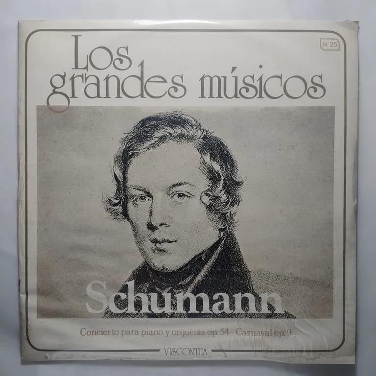 Portada de Schumann - Concierto para piano y orquesta Op.54 - Carnaval Op. 9 — Los grandes músicos